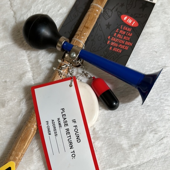 Spencer's Other Spencers Gag Gift Walking Cane Over The Hill Aging Cane Birthday Gift New